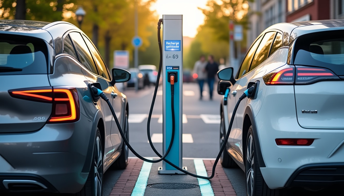 Illustration: Comprendre la différence entre borne de recharge gratuite et payante