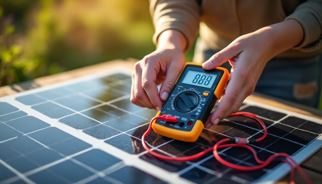 Comment tester un panneau solaire 12V : guide complet et pratique