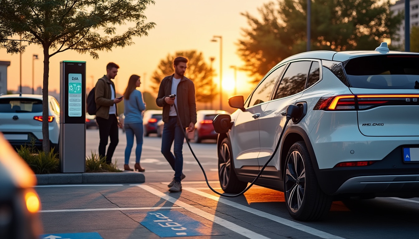 Illustration: Comprendre les bornes de recharge : types, puissances et rôle essentiel dans la mobilité électrique